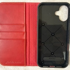 【新品・未使用品】SHIELDON iPhone 16 Plus 対応　本革手帳型ケースの画像