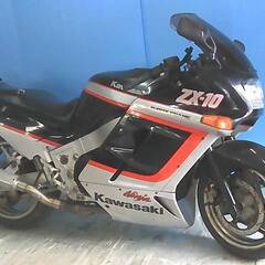 KAWASAKI ZX-10 黒/銀 エンジン始動確認 車検取得で乗れます 半額配送キャンペーン 期間限定 現状渡し諸経費￥0- 横浜 P-Yardの画像
