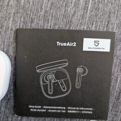 SOUNDPEATS TRUEAIR2 ワイヤレスイヤホンの画像