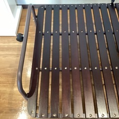 折りたたみスノコベッド【町田市再生家具】　251591の画像