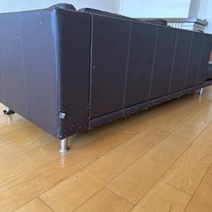 本革ソファーの画像