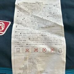 キャンプ用品　coleman フリーススリーピングバッグ　C5　グリーンチェック柄　中古品の画像