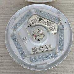 NITORI ニトリ LEDシーリングライト 8畳 YP001 ライトブラウン 天井照明 照明器具 LED 動作確認済 リモコン付 木目調デザイン Y2155の画像