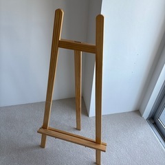 木製　イーゼル　の画像