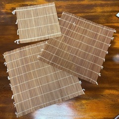 巻きす　3枚セットの画像