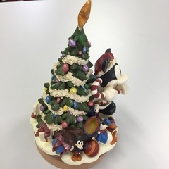 ミッキー　クリスマス　ディズニー　置き物の画像