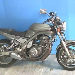 YAMAHA SRX400-4 銀 エンジン始動確認 車検取得で乗れます 半額配送キャンペーン 期間限定 現状渡し諸経費￥0- 横浜 P-Yardの画像