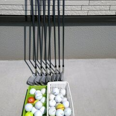 maluman　アイアンセット　キャディーバッグ付きの画像
