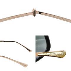 ジミーチュウ TEESY-G-Ｓ サングラス ブラック  JIMMY CHOO バタフライ 56□17 135の画像
