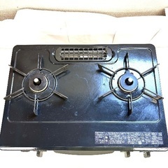 伊勢崎店【現状品】gi9-4 Rinnai ガステーブル KG35NBK LPガス用 2024年製 リンナイの画像