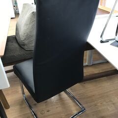 ★リユースのサカイ春日部店★KJ11531 ニトリ ダイニングチェア ブラック クリーニング済みの画像