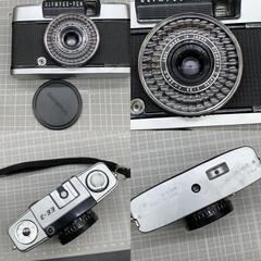 L309　OLYMPUS PEN コンパクトフィルムカメラ　オリンパスペン　フィルムカメラハーフカメラ　動作未確認1:3.5 f = 28mm  D. Zuikoの画像