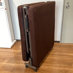 折りたたみリクライニングベッド【町田市再生家具】　251590の画像