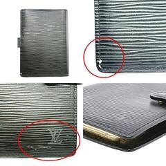 ルイヴィトン R2005H  手帳カバー ブラック  LOUIS VUITTON アジェンダPM エピの画像