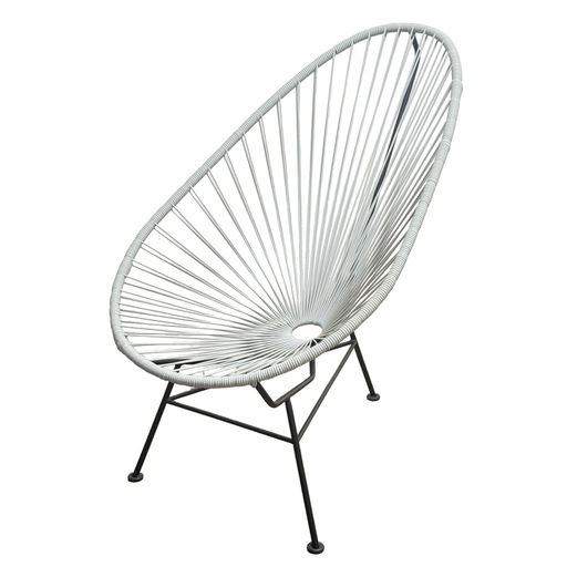 ◯美品 METROCS メトロクス アカプルコチェア リゾート ラウンジ イージー ガーデン PVCコード張り Acapulco グレー 中古品 ジモティ姫路