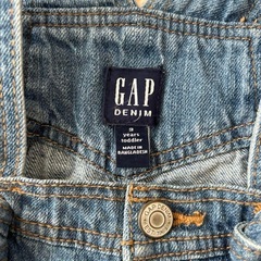 【超美品】GAP DENIM ベビー・キッズ用 デニムオールインワンの画像