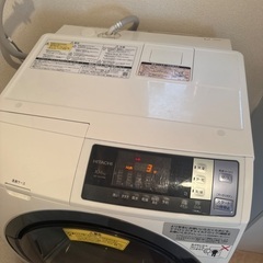 【通電可ジャンク】HITACHI BD-SG100BL ドラマ式　洗濯乾燥機 の画像