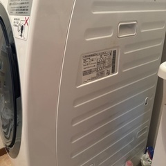 【通電可ジャンク】HITACHI BD-SG100BL ドラマ式　洗濯乾燥機 の画像