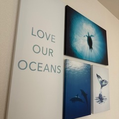 IKEA　アートパネルの画像