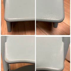 【取引中】STOKKE トリップトラップ　ハイチェア　水色 の画像