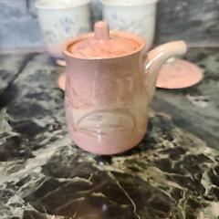 蓋付き湯呑み　醤油さしの画像