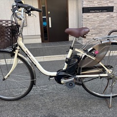 中古20インチPanasonic電動アシスト自転車　17.6Ah4点灯　大阪 Panasonic 電動アシスト自転車 中古 【大坂・兵庫・京都限定