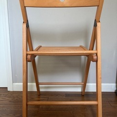 IKEA TERJE 折り畳み椅子4脚セットの画像