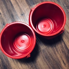 防火用バケツ2個セット
の画像