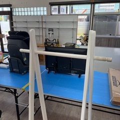 ハンガーラック  木製の画像