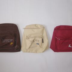 【未使用】Misdo ミニリュック／3色セットの画像