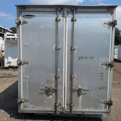 ♪千葉SP06♪物置♪コンテナ♪長さ約386cm♪左右スライドドア♪アルミ箱♪の画像