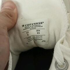 0901-215 CONVERSEコンバース オールスター モノカラーズ 2 ホワイト 23cmの画像