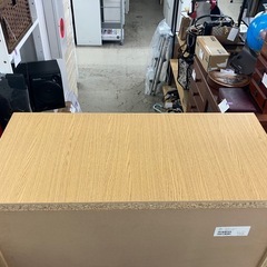 H 2509-011　木製ハイチェスト6段 開け閉めしにくいです　キズ汚れあり の画像