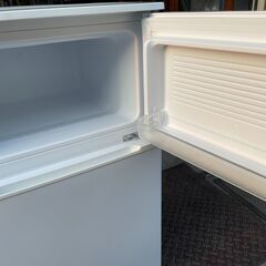 ★動作〇★ キッチン 家電 冷蔵庫 ヤマダ電機 YRZ-C09B1 90L 2018年製 清掃済 保証有の画像