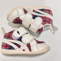 ファミリア familiar x asics ベビーシューズ 12cmの画像