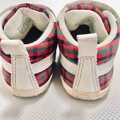 ファミリア familiar x asics ベビーシューズ 12cmの画像