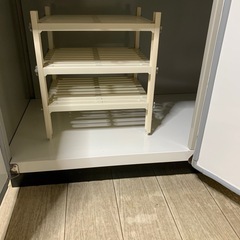 収納棚　使いやすい　キッチン流し台下　洗面台下　いろいろ使える 3段収納棚の画像