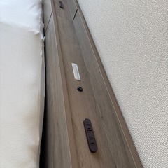 ほぼ新品　美品　連結ベット　シングルベットフレーム×（2）    2連連結タイプ　の画像