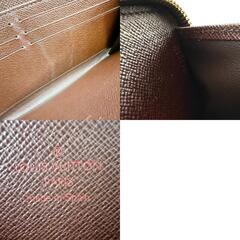 ルイヴィトン N41661 長財布 ブラウン  LOUIS VUITTON ジッピーウォレット ダミエの画像