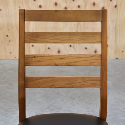 ≪zyt2418ジ≫ ダイニングチェア Cursus/クルスス ウォールナット無垢