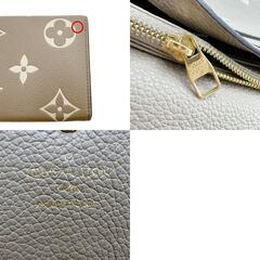 ルイヴィトン M81049 長財布 ベージュ  LOUIS VUITTON ポルトフォイユ・サラ モノグラムアンプラントの画像