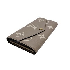 ルイヴィトン M81049 長財布 ベージュ  LOUIS VUITTON ポルトフォイユ・サラ モノグラムアンプラントの画像