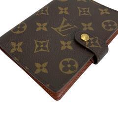 ルイヴィトン R20005 手帳カバー ブラウン  LOUIS VUITTON アジェンダPM モノグラムの画像