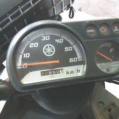 YAMAHA ギア-2 白 エンジン始動確認 自賠責保険で乗れます 半額配送キャンペーン 期間限定 現状渡し諸経費￥0- 横浜 P-Yardの画像