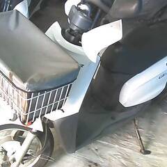 YAMAHA ギア-2 白 エンジン始動確認 自賠責保険で乗れます 半額配送キャンペーン 期間限定 現状渡し諸経費￥0- 横浜 P-Yardの画像