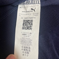 PUMA プーマ ベロア セットアップ S  ジップパーカー　上下セットの画像