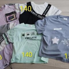 女児　Tシャツ　5枚セットの画像