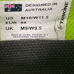 TARKINE ランニングシューズ 29.5cm オーストラリア発 グリーン シューズ ランニング スニーカー スポーツ用品 トレーニング Y2157の画像