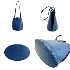 ルイヴィトン M52255  ショルダーバッグ ブルー  LOUIS VUITTON クリュニー エピの画像