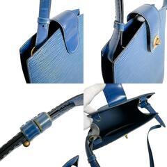 ルイヴィトン M52255  ショルダーバッグ ブルー  LOUIS VUITTON クリュニー エピの画像